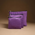 Handcrafted Multipurpose Cotton Utility Pouch Set 