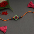 Handmade crochet rakhi by samoolam - handcrafted