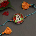 Buy Handmade Recyclable Crochet Kids Rakhi Online at iTokri.com