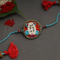 Handmade crochet rakhi by samoolam - handcrafted