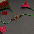 Handmade crochet rakhi by samoolam - handcrafted