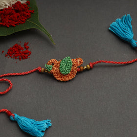 Buy Handmade Recyclable Crochet Rakhi Online at iTokri.com