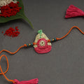 Buy Handmade Recyclable Crochet Rakhi 