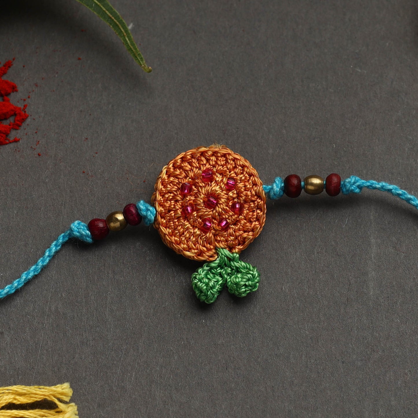  Handmade Recyclable Crochet Rakhi 