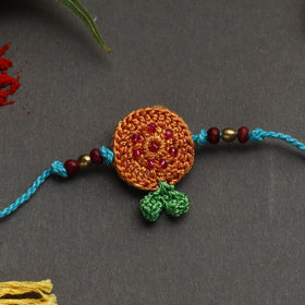  Handmade Recyclable Crochet Rakhi 