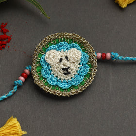 Buy Handmade Recyclable Crochet Kids Rakhi 