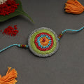 Handmade crochet rakhi by samoolam - handcrafted
