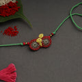 Handmade crochet rakhi by samoolam - handcrafted