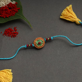 Handmade crochet rakhi by samoolam - handcrafted