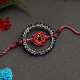Buy Handmade Recyclable Crochet Rakhi 