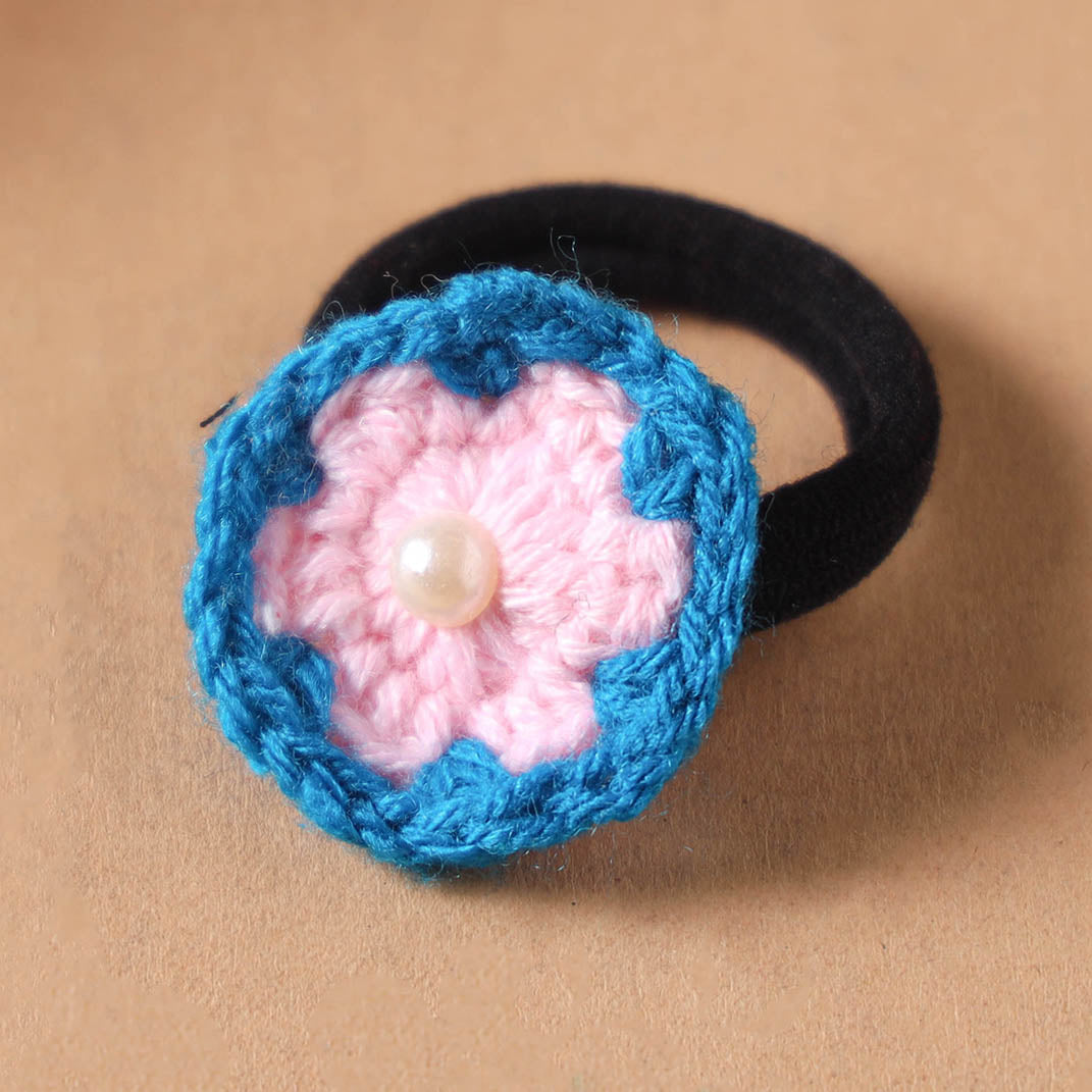Handmade Crochet Rubber Bands - Stylish & Sustainable