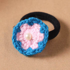 Handmade Crochet Rubber Bands - Stylish & Sustainable