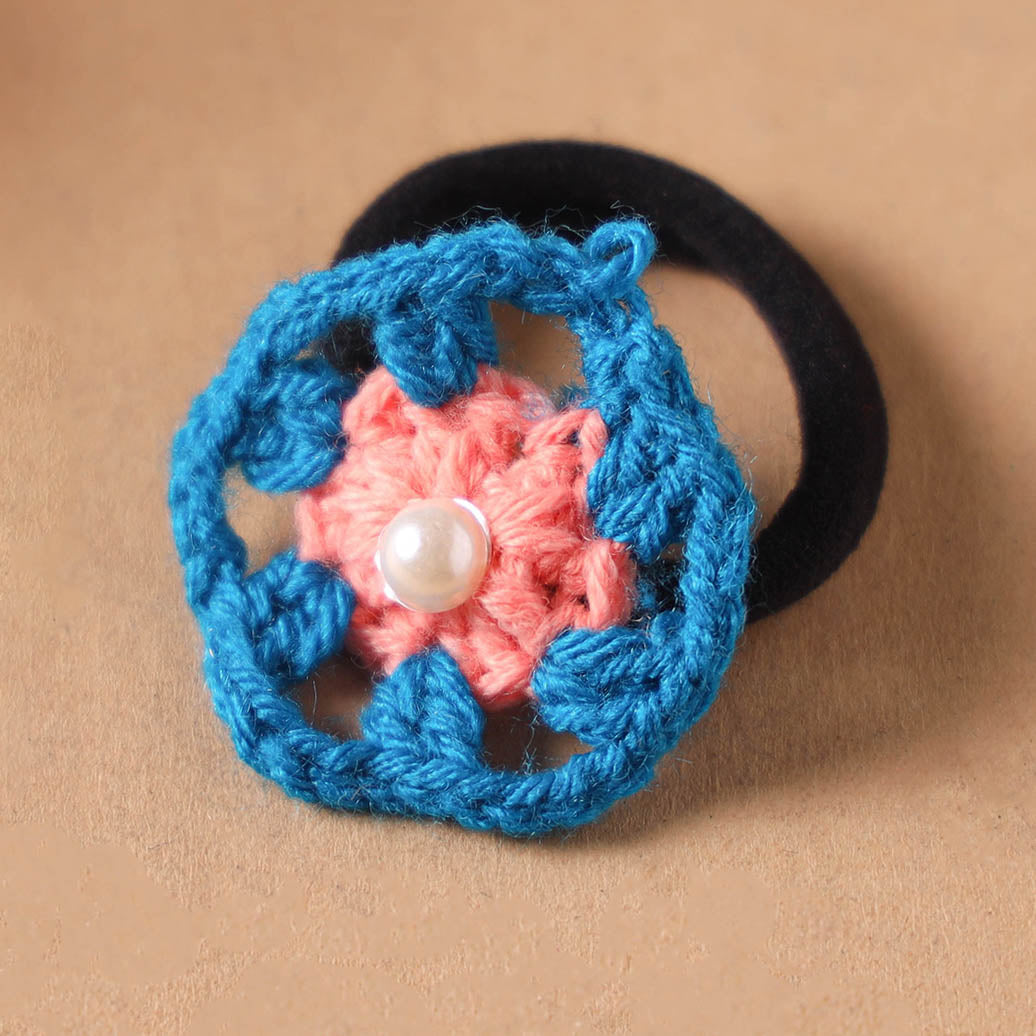 Handmade Crochet Rubber Bands - Stylish & Sustainable