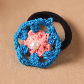 Handmade Crochet Rubber Bands - Stylish & Sustainable