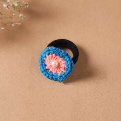 Handmade Crochet Rubber Bands - Stylish & Sustainable