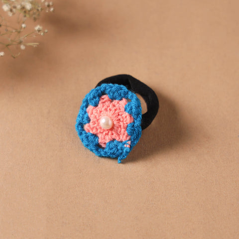 Handmade Crochet Rubber Bands - Stylish & Sustainable