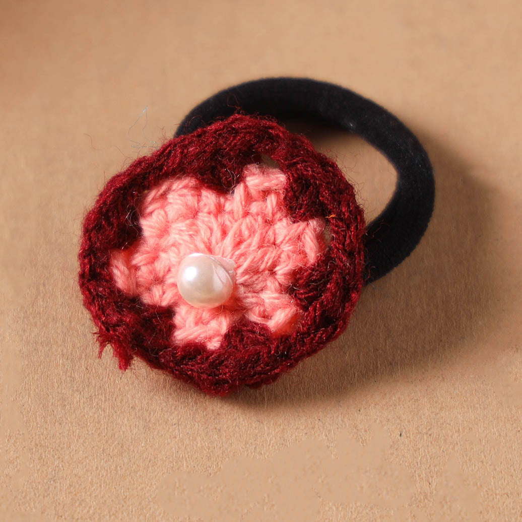 Handmade Crochet Rubber Bands - Stylish & Sustainable