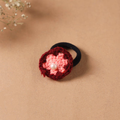 Handmade Crochet Rubber Bands - Stylish & Sustainable