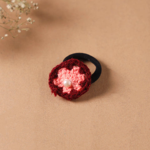 Handmade Crochet Rubber Bands - Stylish & Sustainable