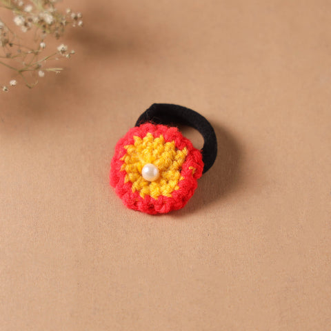 Handmade Crochet Rubber Bands - Stylish & Sustainable