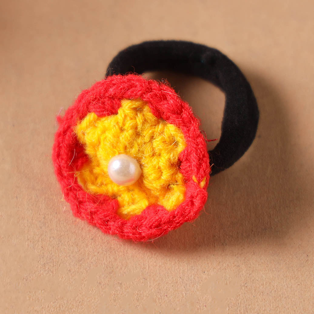 Handmade Crochet Rubber Bands - Stylish & Sustainable