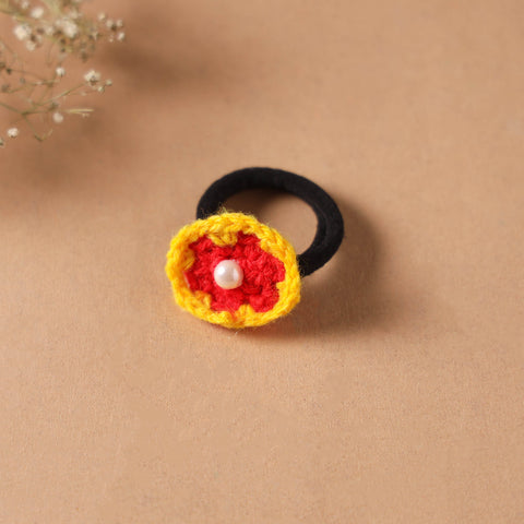 Handmade Crochet Rubber Bands - Stylish & Sustainable
