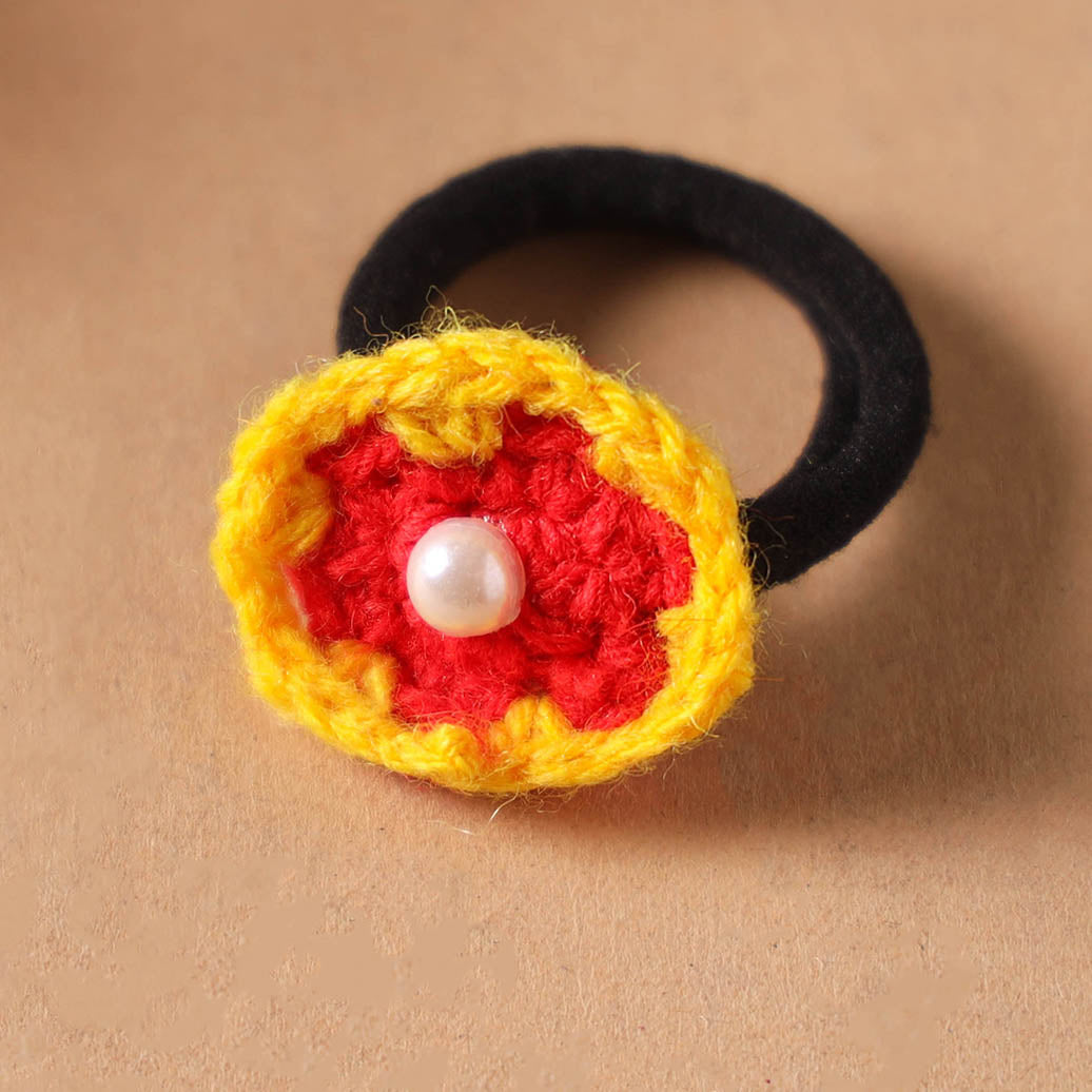 Handmade Crochet Rubber Bands - Stylish & Sustainable