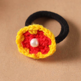 Handmade Crochet Rubber Bands - Stylish & Sustainable