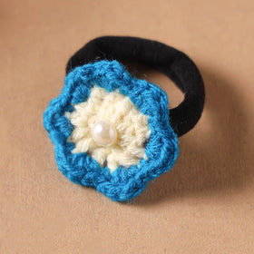 Handmade Crochet Rubber Bands - Stylish & Sustainable