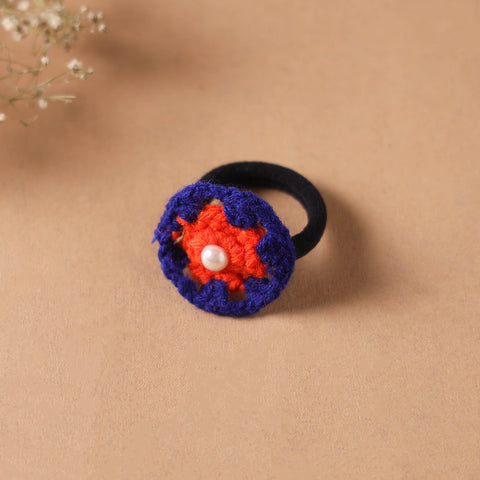 Handmade Crochet Rubber Bands - Stylish & Sustainable