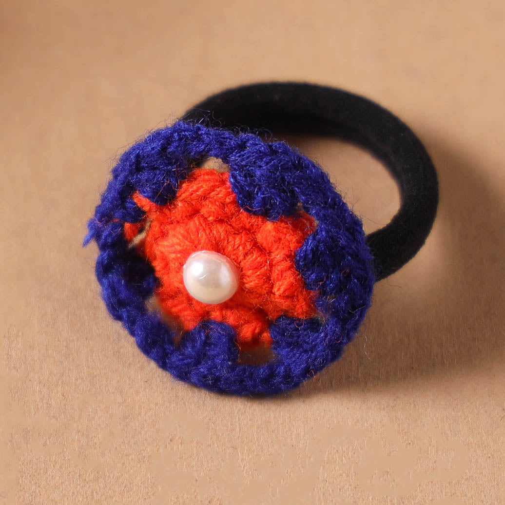 Handmade Crochet Rubber Bands - Stylish & Sustainable