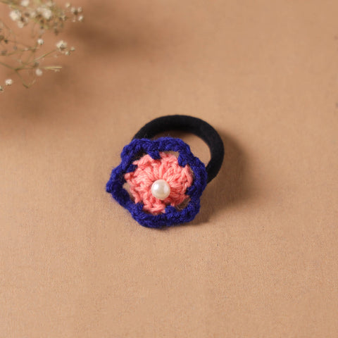 Handmade Crochet Rubber Bands - Stylish & Sustainable