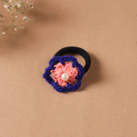 Handmade Crochet Rubber Bands - Stylish & Sustainable