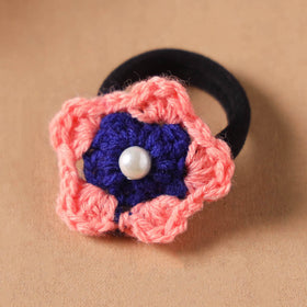 Handmade Crochet Rubber Bands - Stylish & Sustainable