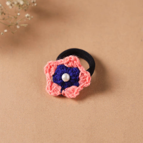 Handmade Crochet Rubber Bands - Stylish & Sustainable