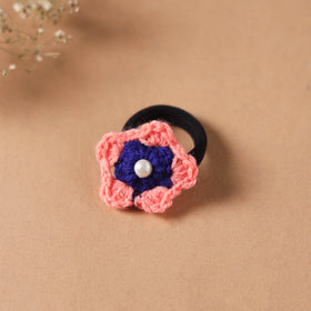 Handmade Crochet Rubber Bands - Stylish & Sustainable