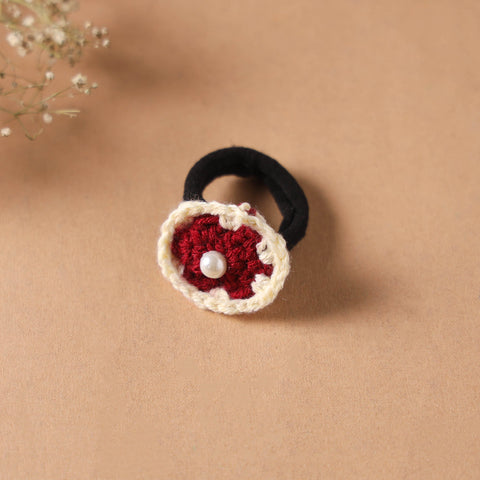 Handmade Crochet Rubber Bands - Stylish & Sustainable