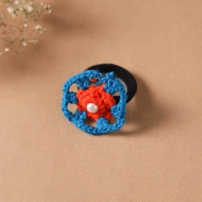 Handmade Crochet Rubber Bands - Stylish & Sustainable