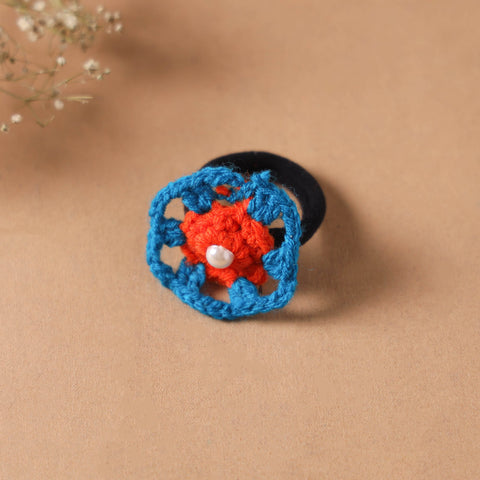 Handmade Crochet Rubber Bands - Stylish & Sustainable