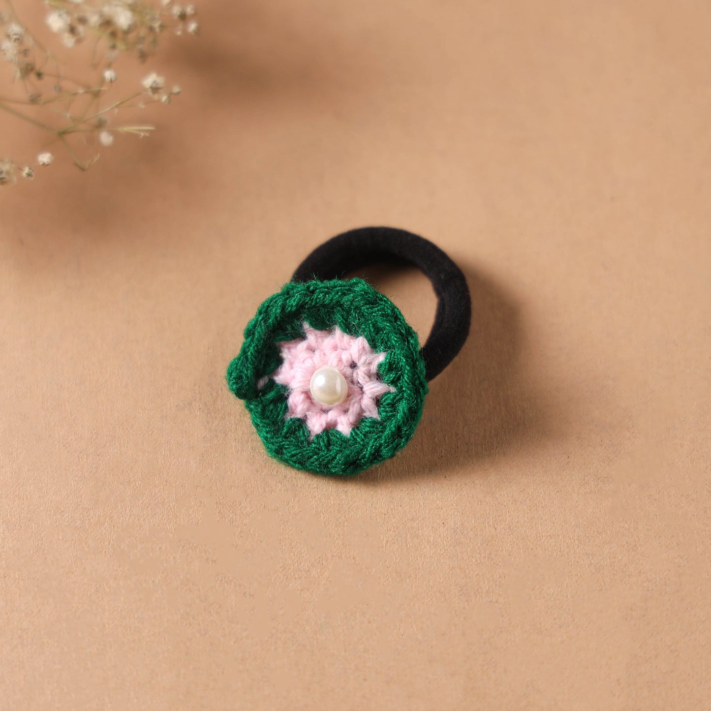 Handmade Crochet Rubber Bands - Stylish & Sustainable
