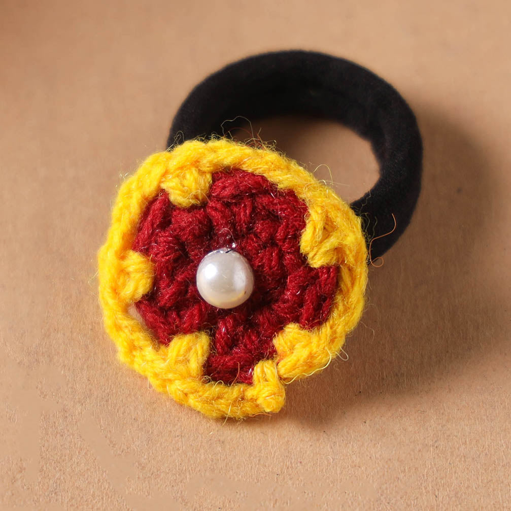 Handmade Crochet Rubber Bands - Stylish & Sustainable