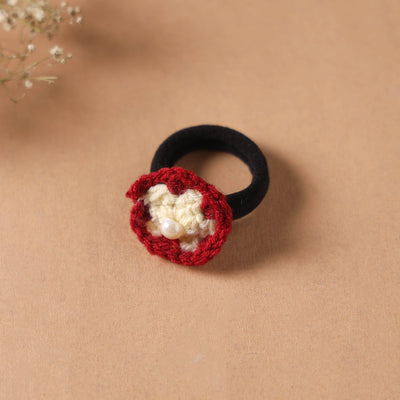 Handmade Crochet Rubber Bands - Stylish & Sustainable