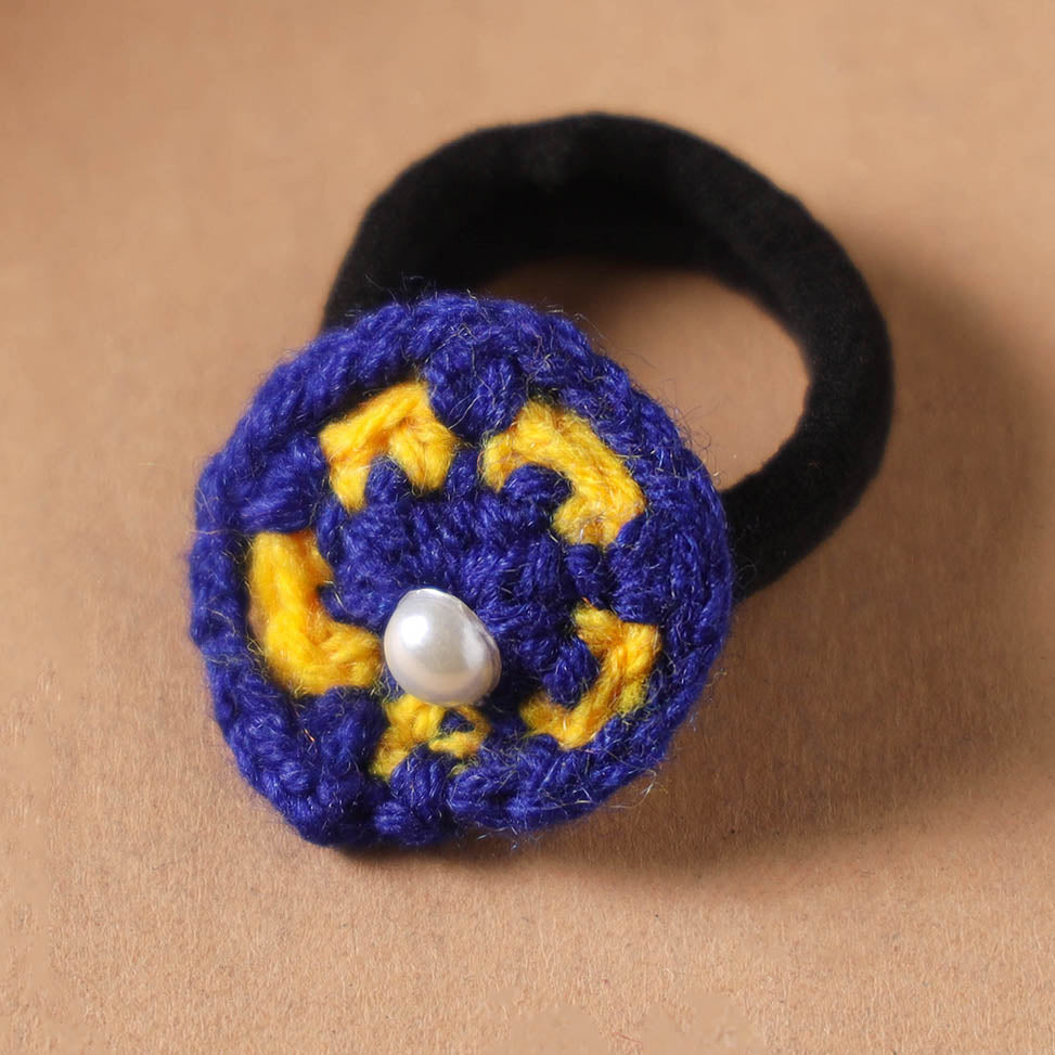 Handmade Crochet Rubber Bands - Stylish & Sustainable