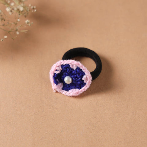 Handmade Crochet Rubber Bands - Stylish & Sustainable