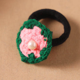 Handmade Crochet Rubber Bands - Stylish & Sustainable