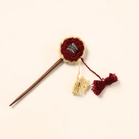  Handmade Crochet Wooden Juda Stick