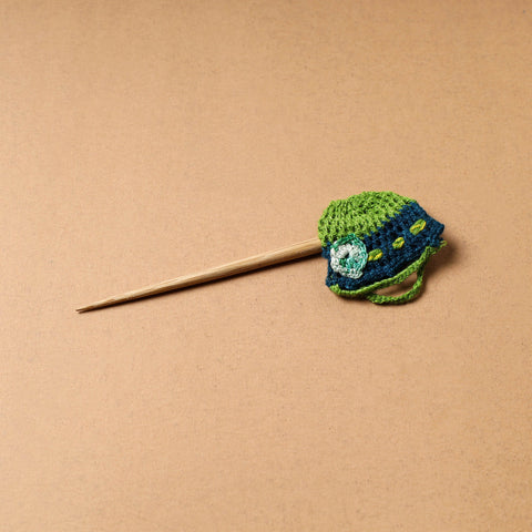  Handmade Crochet Wooden Juda Stick Online at iTokri.com 