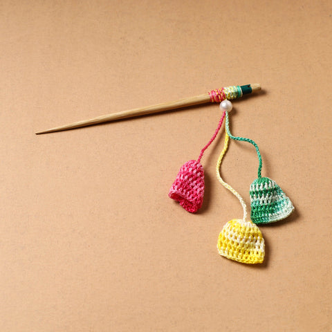  Handmade Crochet Wooden Juda Stick Online at iTokri.com 