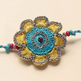 Handmade Crochet Work Rakhi