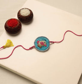 Handmade Crochet Work Rakhi